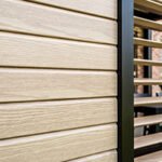 Posuvný paraván Renson Loggialu Privacy Wooddesign